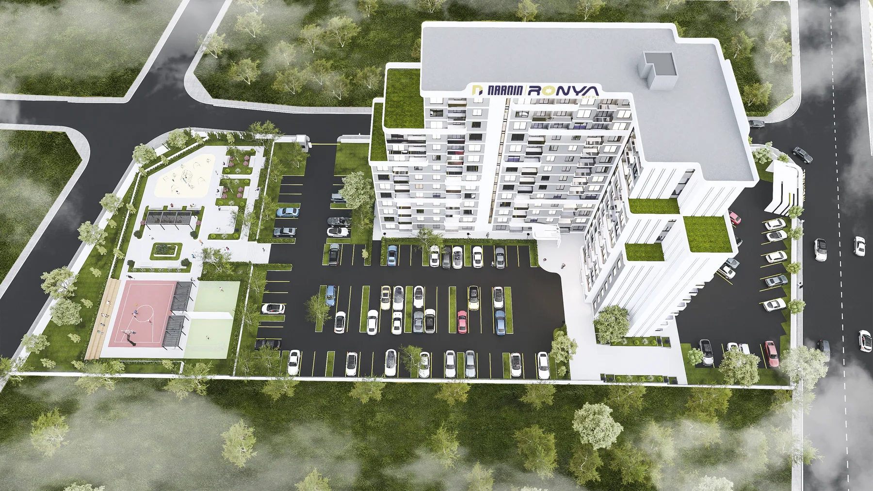 Narçin Ronya City Ankara konut projesi görseli - New Proje